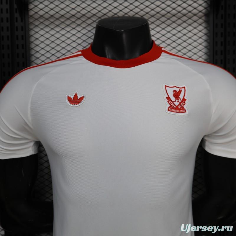 Player Version 26/27 Liverpool  White Terrace Icons Jersey