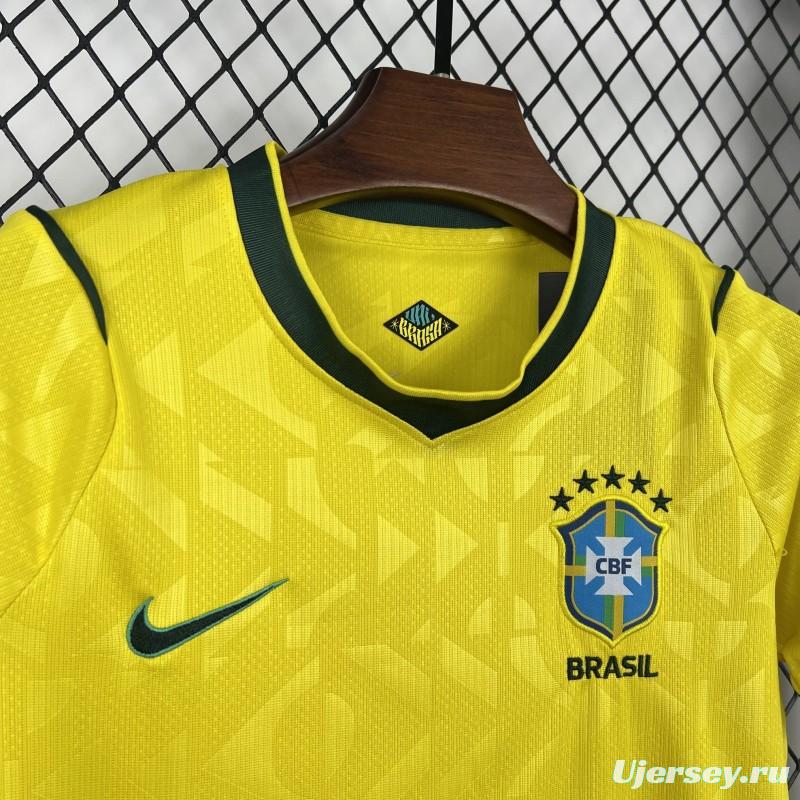 2026 Kids Brazil World Cup Home Kit