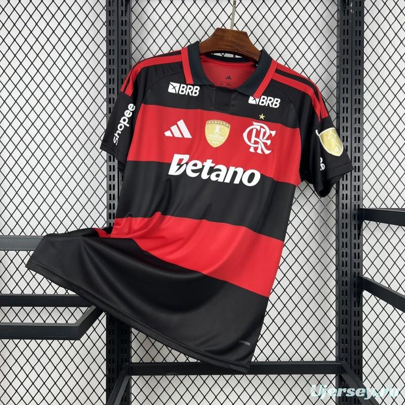2026/27 Mens Flamengo Home All Sponsors Jersey