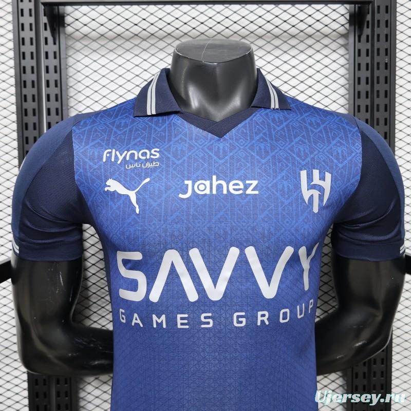 Player Version 26/27 Al-Hilal Home Blue  Jersey