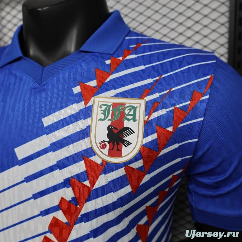 Player Version 2027 Japan Home Blue with Diagonal Graphic Jersey