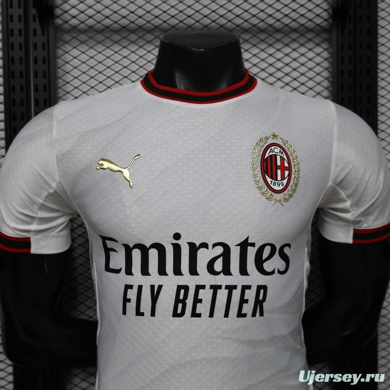 Player Version 26/27 AC Milan Away White Jersey