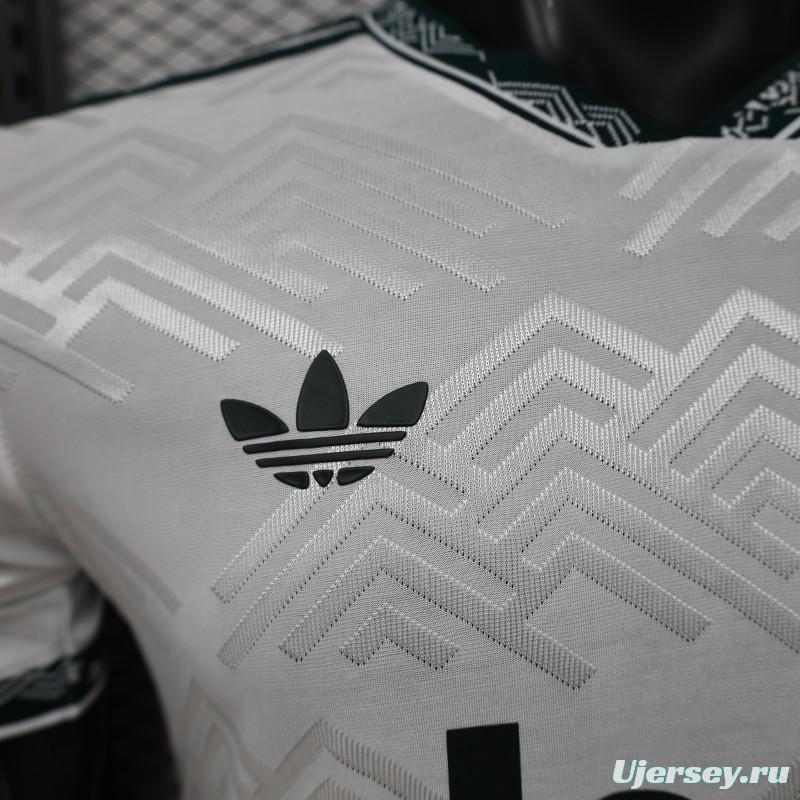 Player Version 26/27 Juventus White with Dark Green Special Edition Jersey