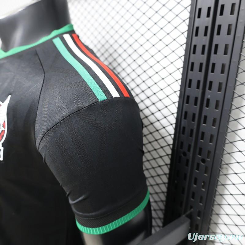 Player Version 2026 Mexico Black Dark Monogram Adidas Originals Special Edition Away Jersey
