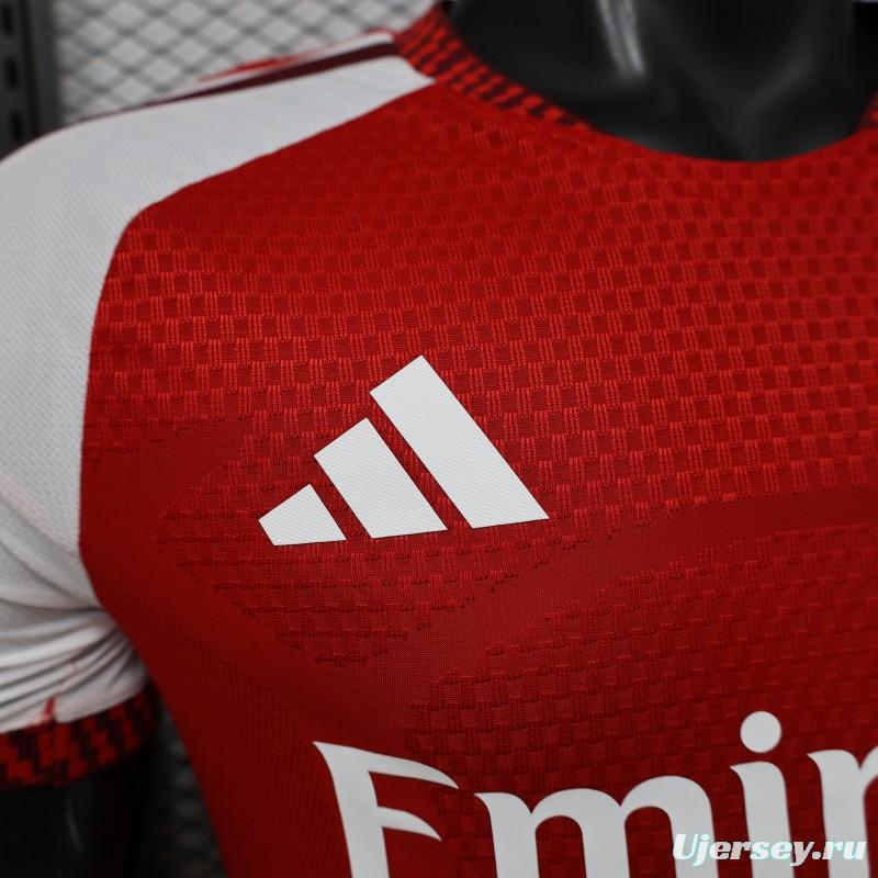 Player Version 26/27 Arsenal Red & White  Home Jersey