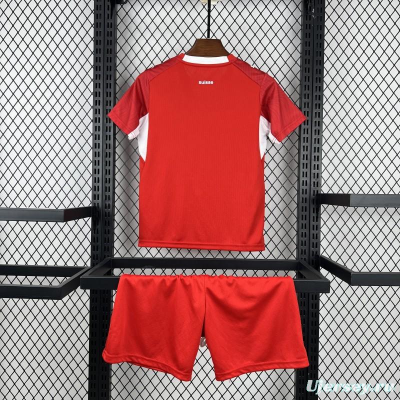 2026 Kids Switzerland World Cup Home Kit