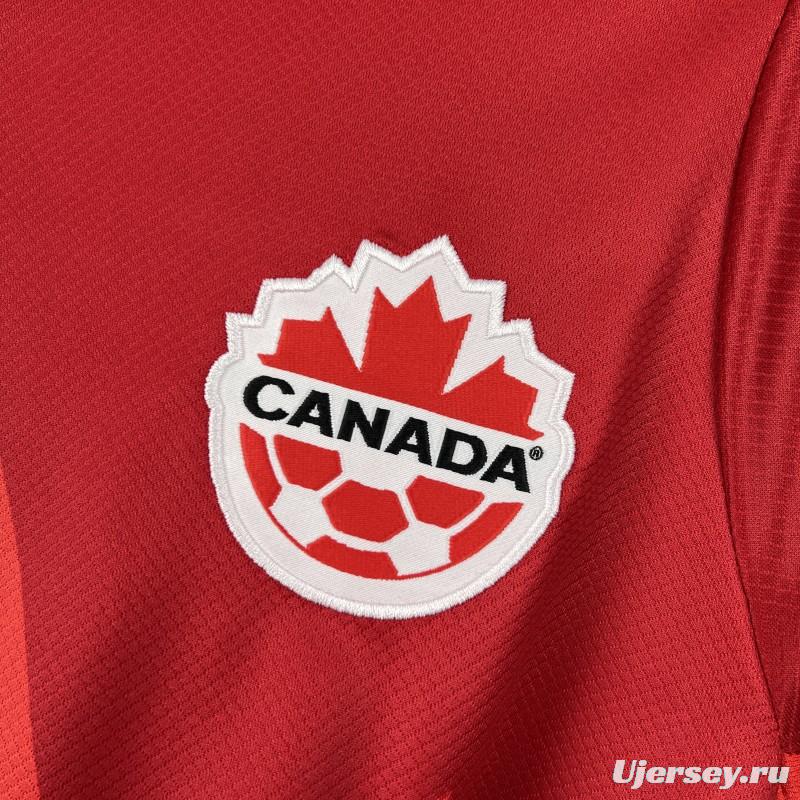 2026 Mens Canada World Cup Home Jersey