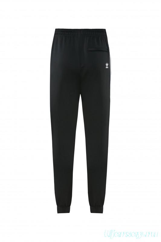 2026 Adidas Black Full Zipper Jacket + Long Pants