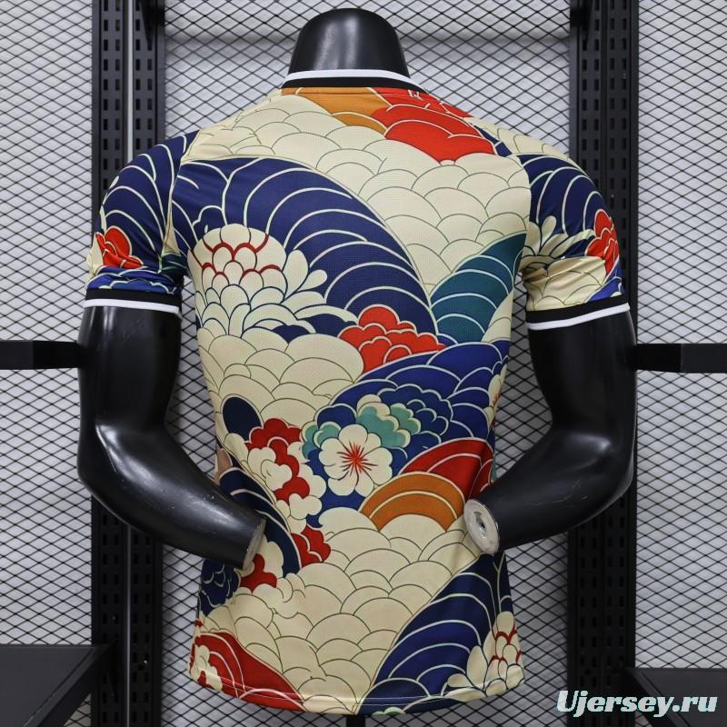Player Version 2026 Japan Cream with Ukiyo-e Wave  Adidas Originals Special Edition Jersey