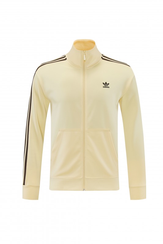 2026  Adidas Apricot Full Zipper Jacket + Long Pants