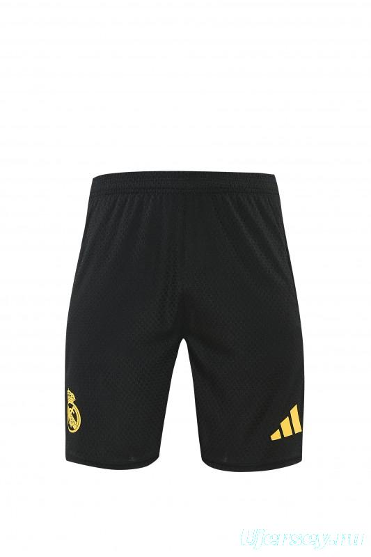 26/27  Real Madrid Black x Marvel  Short Sleeve+Soccer Shorts