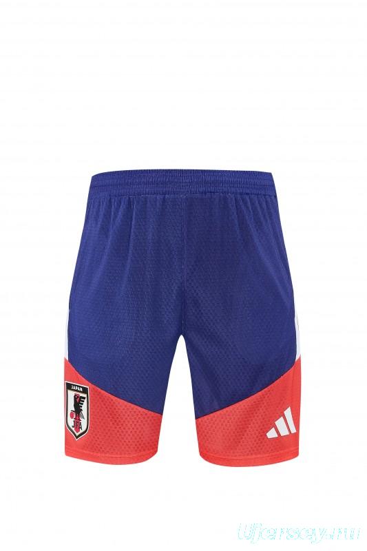 26/27 Japan  Blue  Short Sleeve+Soccer Shorts