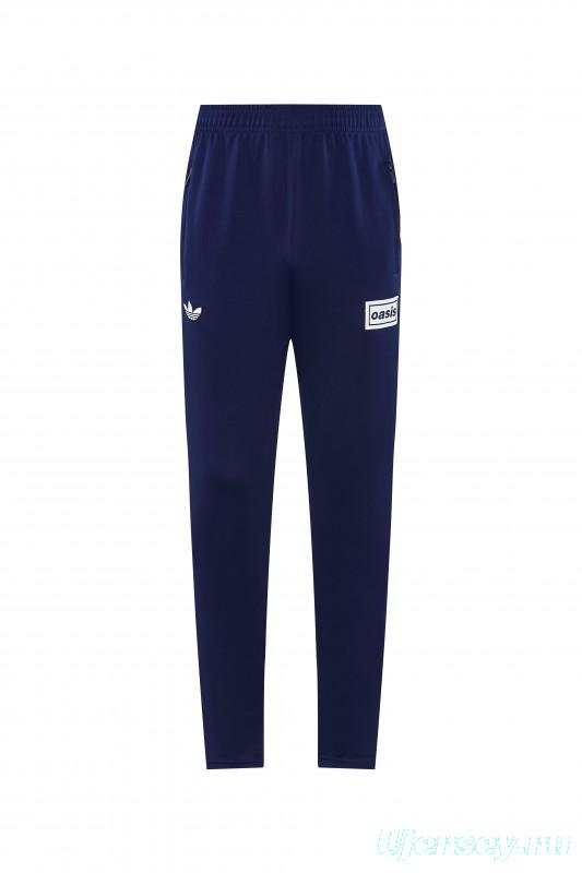 2026 Adidas Navy Blue Full Zipper Jacket + Long Pants