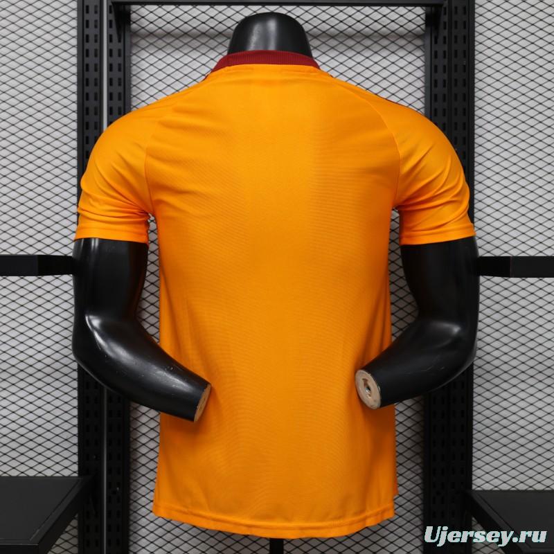 Player Version 26/27 AS Roma x Adidas Originals Orange Special Edition Jersey