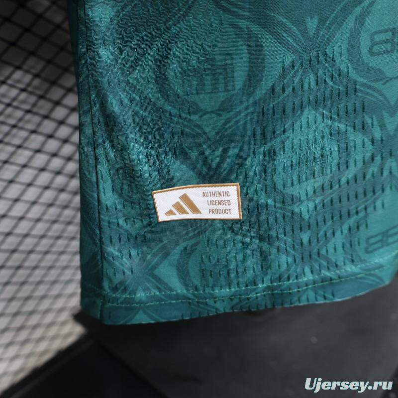 Player Version 26/27 Real Madrid Green Gold Third Special Edition Jersey