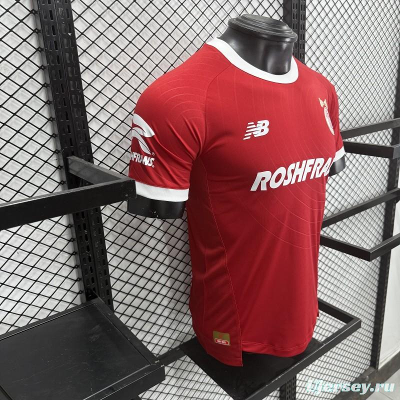 Player Version 26/27 Deportivo Toluca FC New Balance Home Deep Red White Jersey
