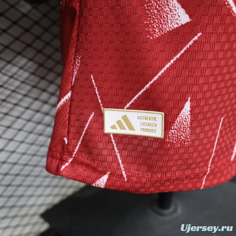 Player Version 26/27 Liverpool Red with Geometric Shatter Pattern Home Special Edition Jersey