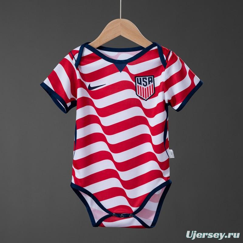 26/27 USA Baby Home Jersey 9/12