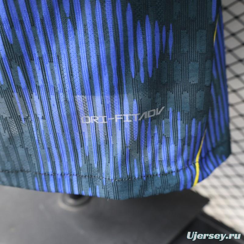 Player Version 2026 Brazil Navy Blue  Special Edition Away Jersey