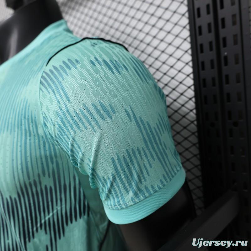 Player Version 26/27 Brazil Mint Green & Black Pattern Special Edition Jersey