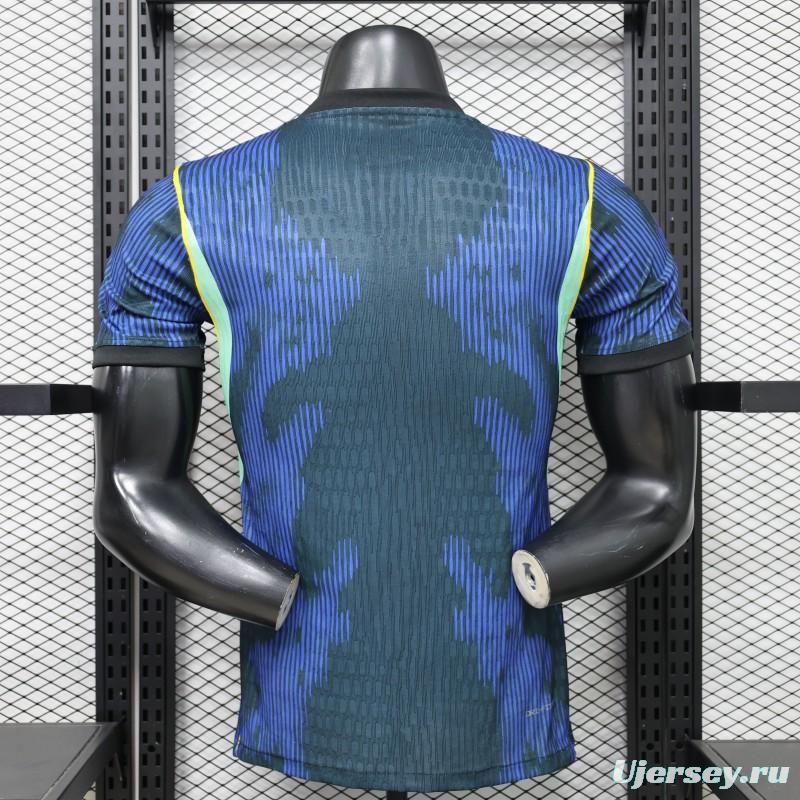 Player Version 2026 Brazil Navy Blue  Special Edition Away Jersey