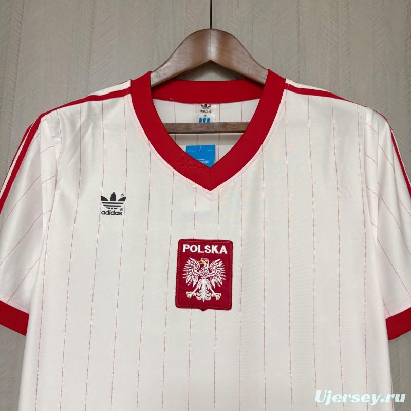 1982 Retro Poland Home Jersey