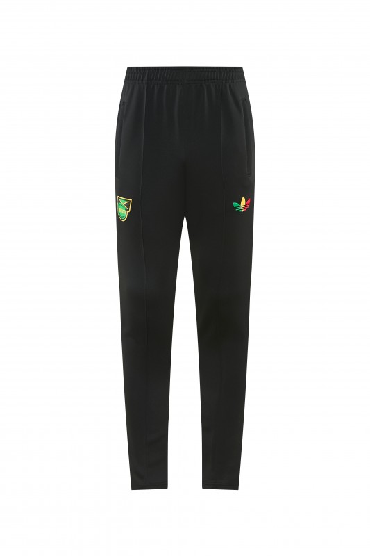 2026/27 Jamaica  Black  Full Zipper Jacket Tracksuit + Long Pants