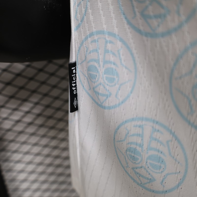 Player Version 26/27  DR Congo  White & Sky Blue  Special Edition Away Jersey
