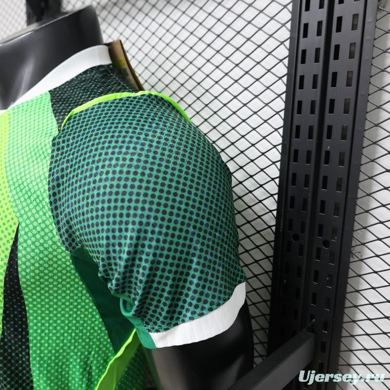 Player Version 26/27 Nigeria Volt Green & Dark Green  Home Jersey
