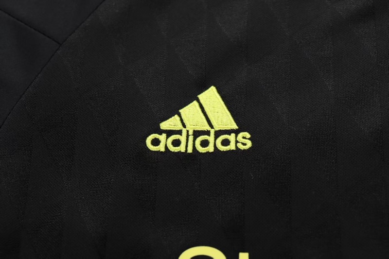 Retro 2010/11 Kids Liverpool Black & Yellow Away Jersey
