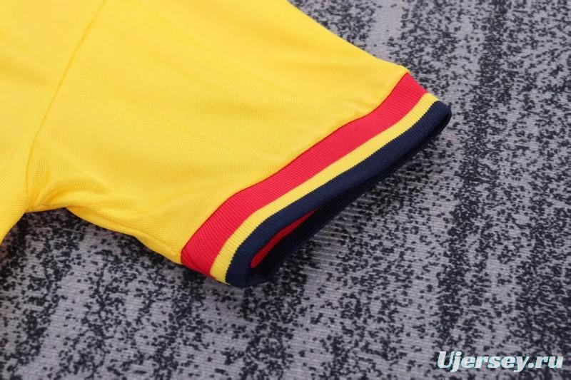 Retro 1993/94 Kids Arsenal Yellow & Black Away Jersey