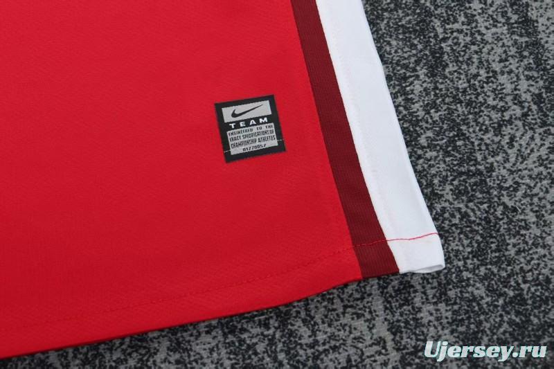 Retro 08/10 Kids  Arsenal Red Home Jersey