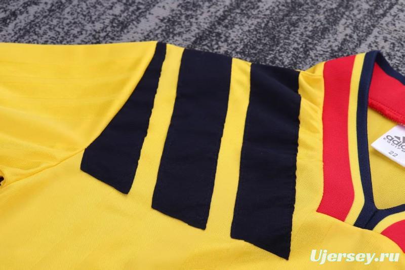 Retro 1993/94 Kids Arsenal Yellow & Black Away Jersey