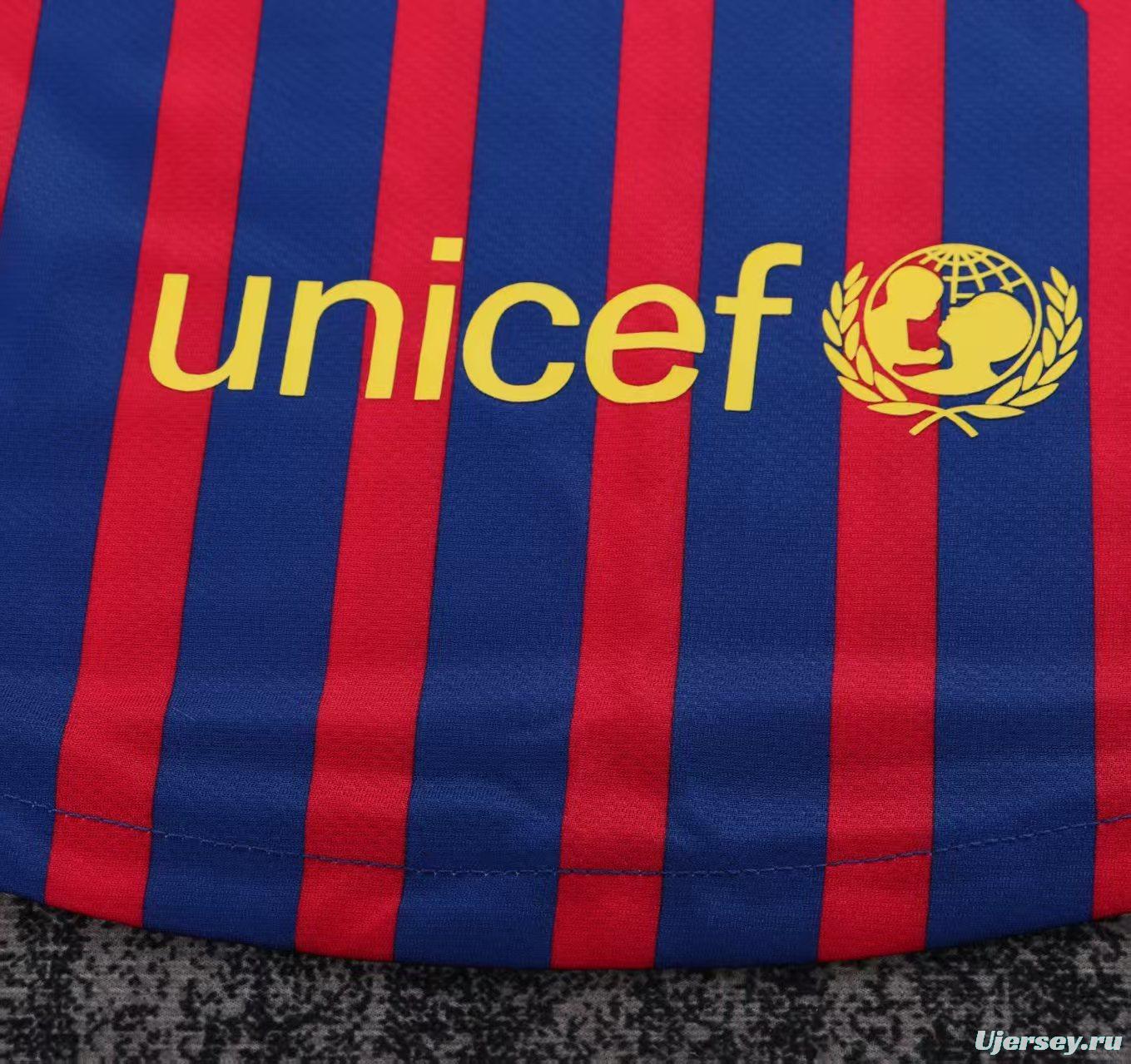 Retro Kids 11/12  FC Barcelona Home Jersey
