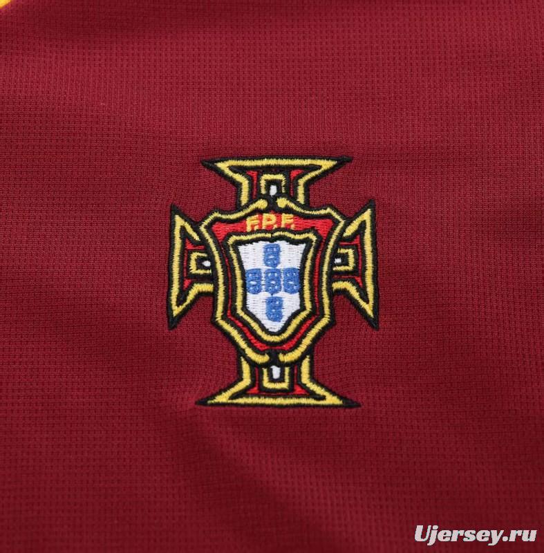 Retro Kids 2000 Portugal Home Jersey