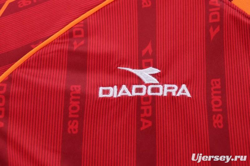 Retro Kids 99/00 Roma Home Jersey
