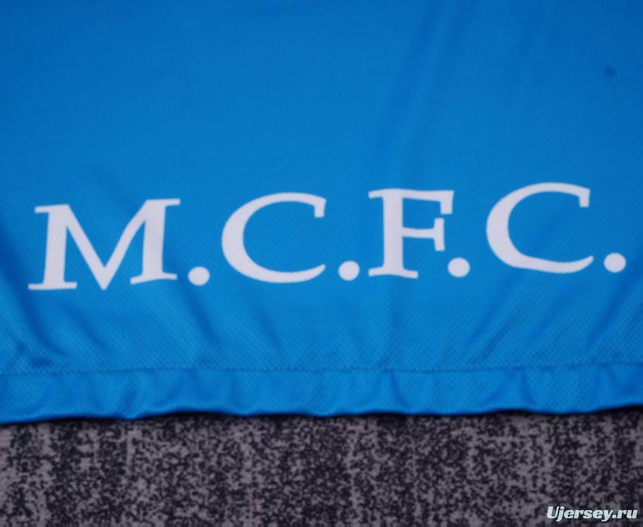 Retro Kids 97/98  Manchester City Home Jersey