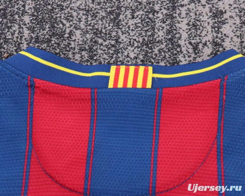 Retro Kids 09/10 FC Barcelona Home Jersey