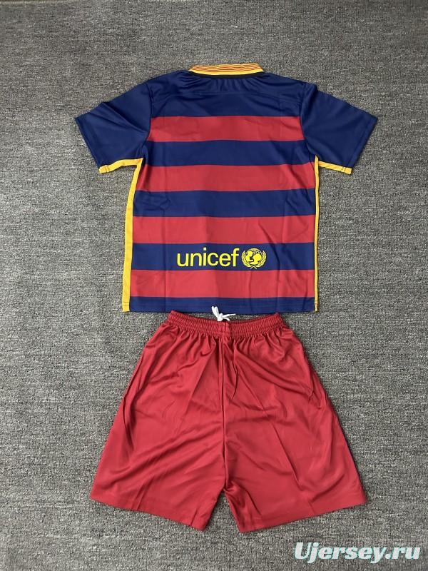 Retro Kids 15/16 FC Barcelona Home Jersey