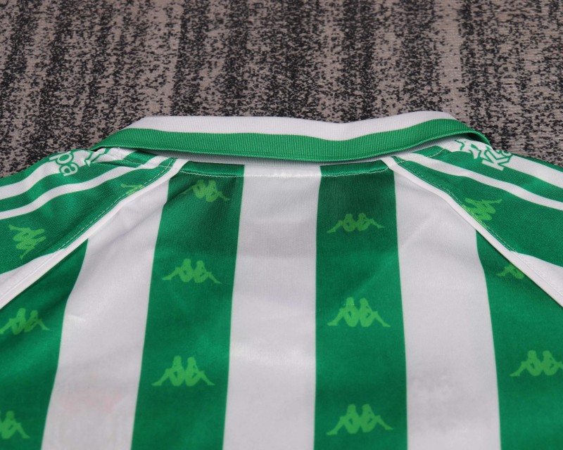 Retro Kids 95/97 Real Betis Home Green Jersey