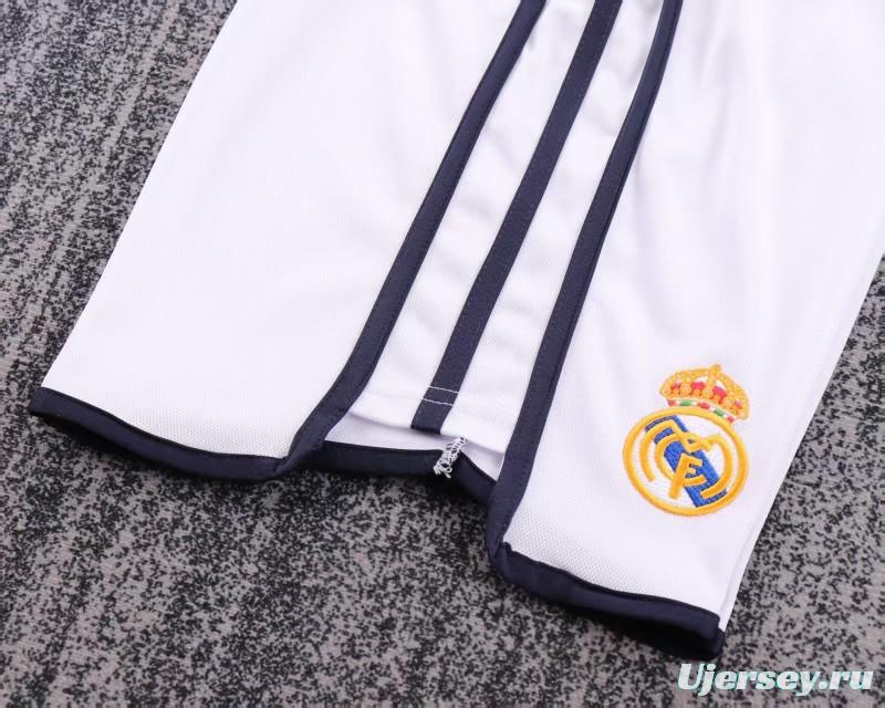Retro Kids 00/01 Real Madrid Home Jersey