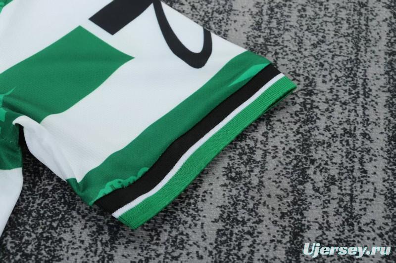 Retro Kids 99/00 Sporting Lisbon Home Jersey
