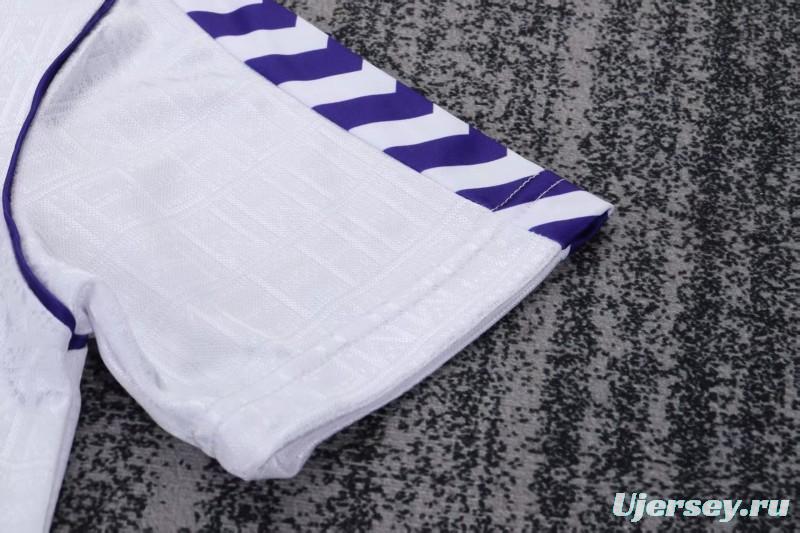 Retro Kids 88/90 Real Madrid Home Jersey