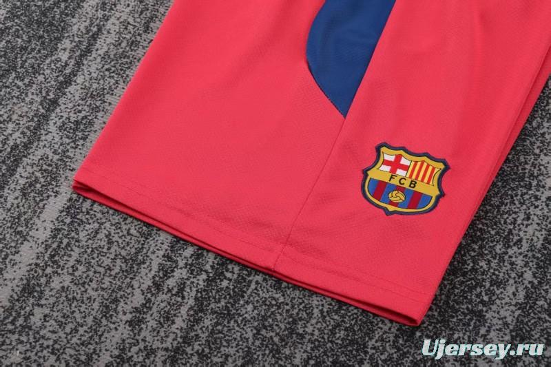 Retro Kids 10/11 Barcelona Red Blue Home Long Sleeve Jersey