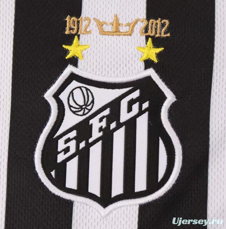 Retro Kids 2013 Santos Away Jersey