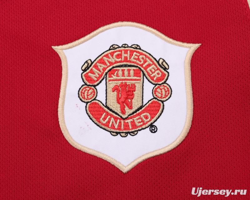 Retro Kids 06/07 Manchester United Home Jersey