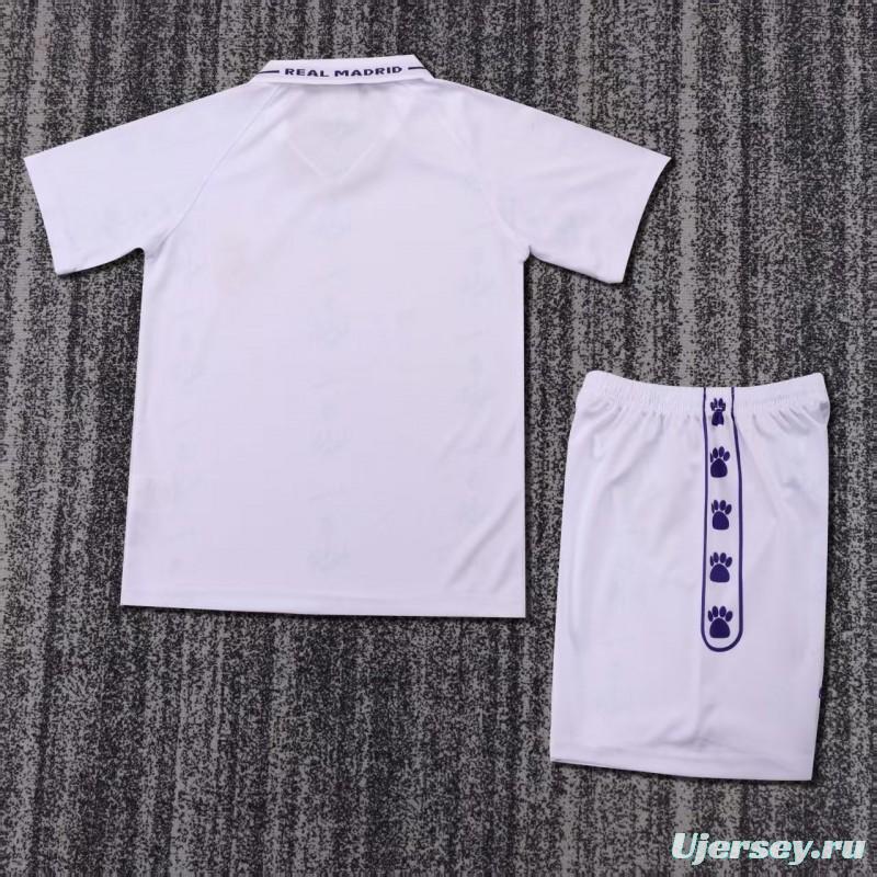 Retro Kids 94/96 Real Madrid Home Jersey