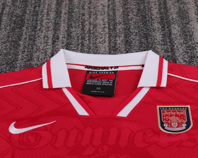 Retro Kids 96/97 Arsenal Home Jersey