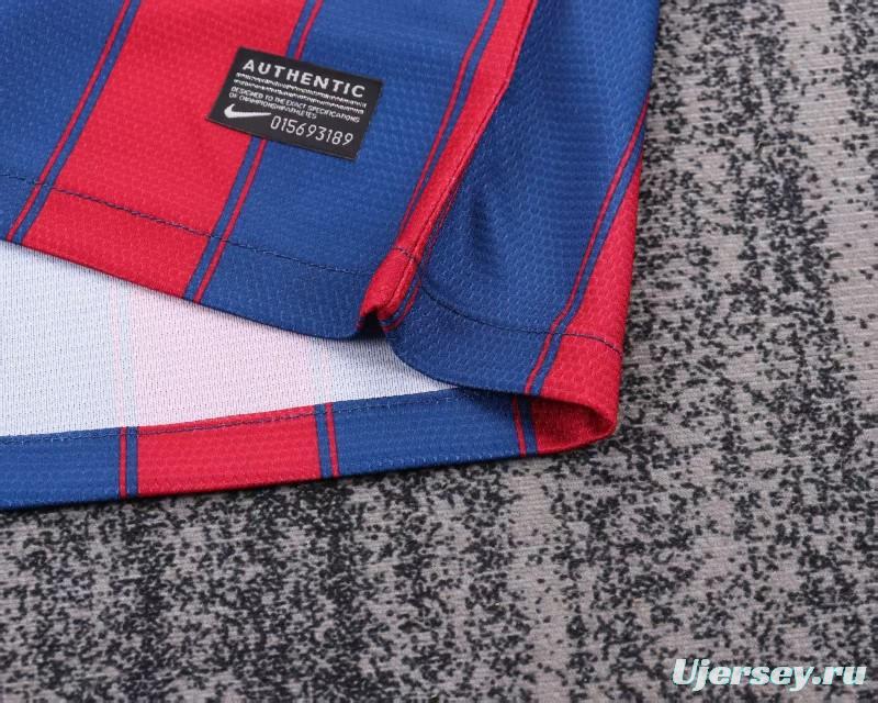 Retro Kids 09/10 FC Barcelona Home Jersey