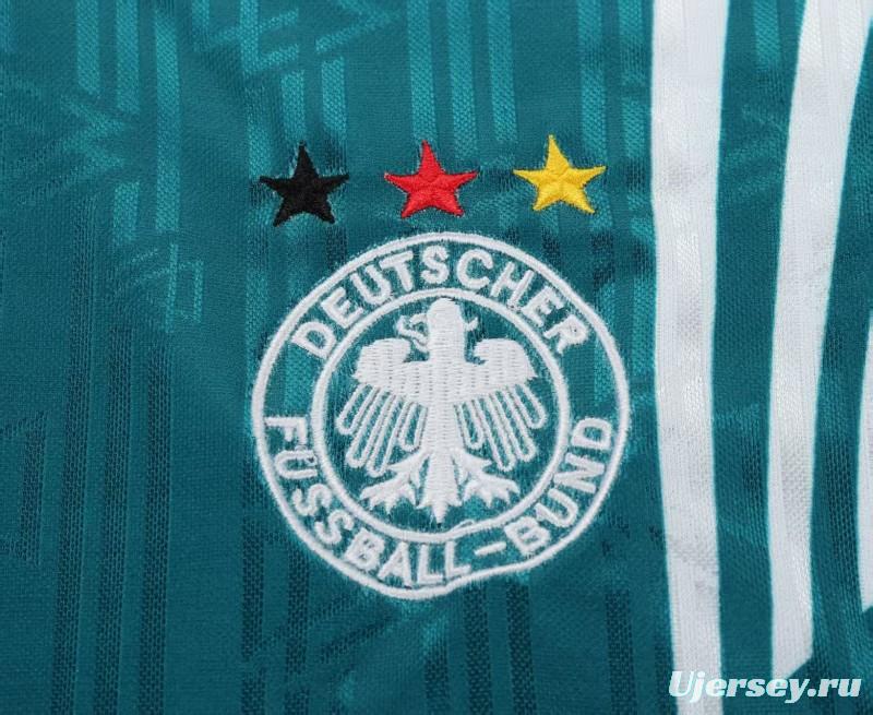 Retro Kids 1996 Germany Away Jersey